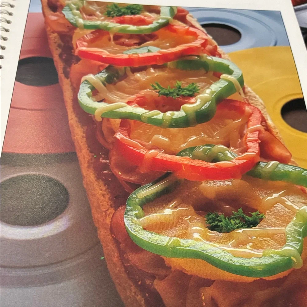 Vintage set of three spiral bound cookbooks